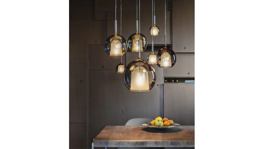 Lampada a sospensione Glo di Pentalight