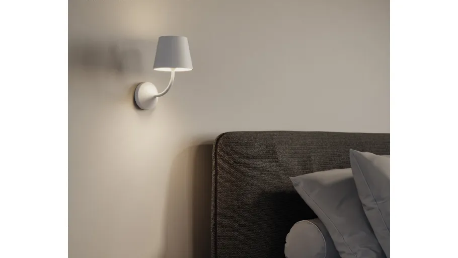 Lampada da parete Poldina di Zafferano