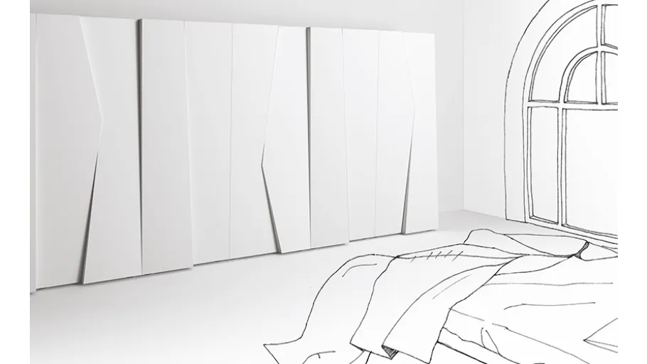 Armadio ad ante battenti Lady&Man di Minotti Italia