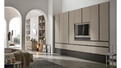 Armadio con anta battente Modula di Tomasella
