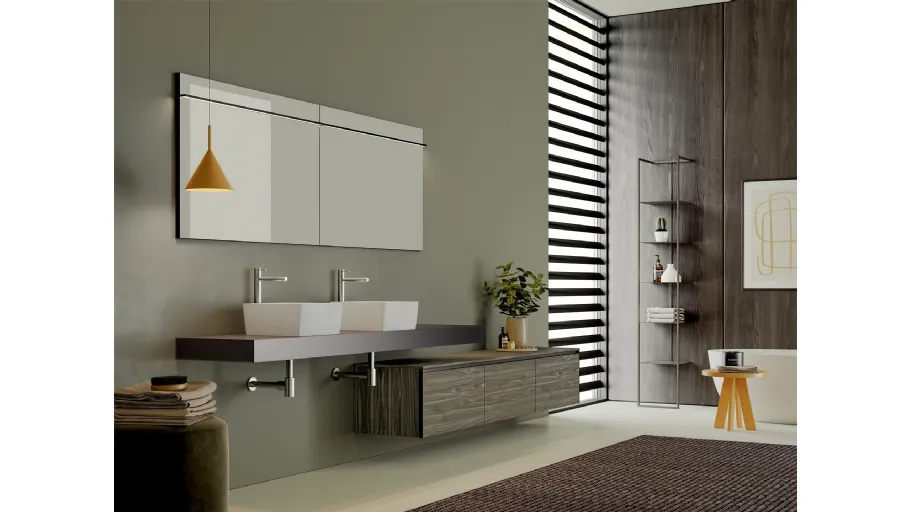 Mobile da Bagno Filo+ Horizon Rovere Palude di Artesi
