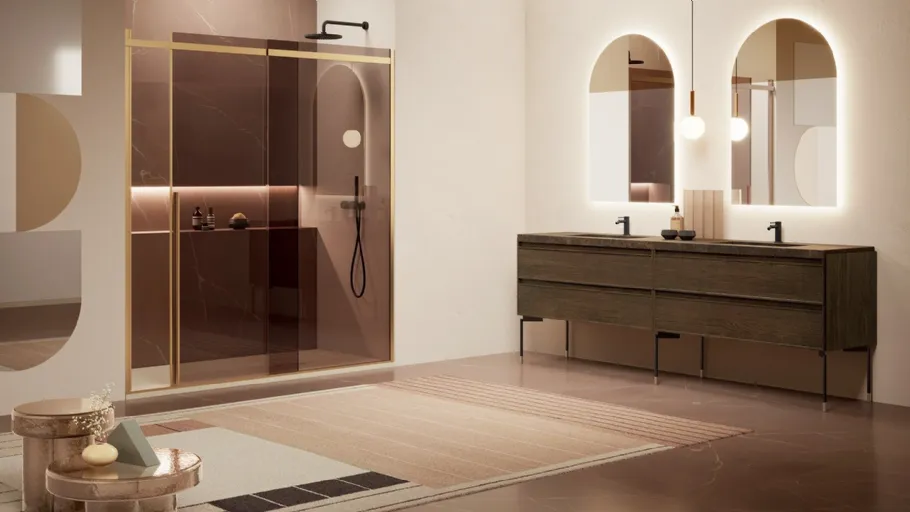 Mobile da Bagno Heritage Rovere Colombia di Artesi