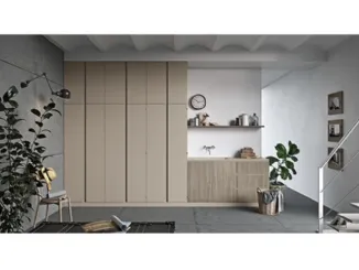 Mobile da Lavanderia in laccato opaco e melaminico Idrobox 08 di Birex