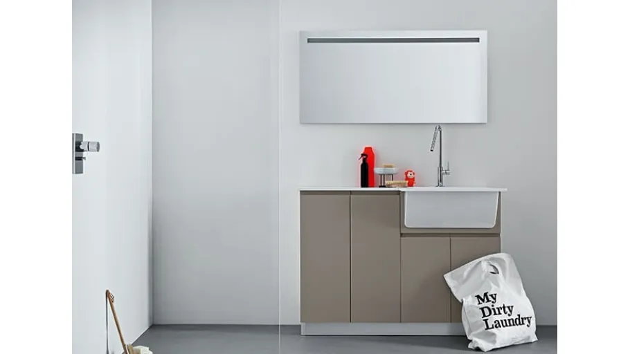 Mobile da Lavanderia in laccato opaco Idrobox 15 di Birex