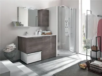 Mobile da Bagno in laminato Lavanderia LV 04 Artesi