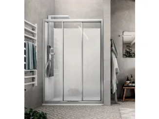 Box doccia in alluminio h.190 cm Light di Aghà