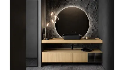 Mobile da Bagno Nerolab in Rovere Chiaro di Cerasa
