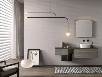 Mobile da Bagno con vani a giorno Petra PT 44 di Artesi