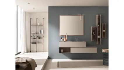 Mobile da Bagno sospeso Petra PT 52 di Artesi
