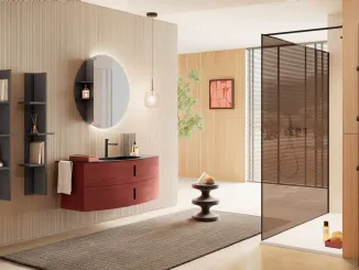 Mobile da Bagno Round in Rovere di Artesi