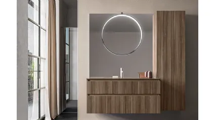 Mobile da Bagno Segno in nobilitato Eucalipto di Cerasa