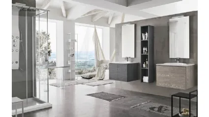 Arredo bagno Uniko Comp Un 1 di Artesi