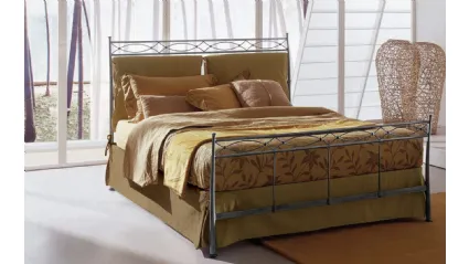 Letto matrimoniale in ferro battuto Eolo di Bontempi