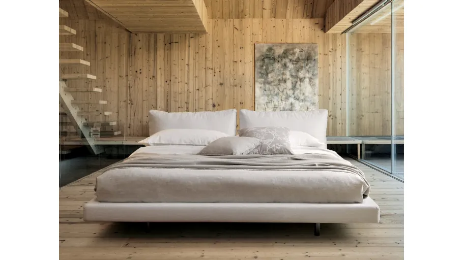 Letto in tessuto imbottito Ozium di Desirèe
