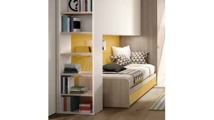 Letto Singolo Sandwich Line di Zalf