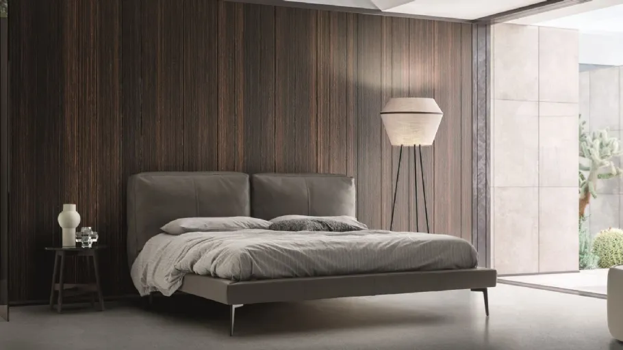 Letto in pelle Sound di Ditre Italia