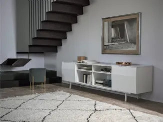 Madia Amsterdam in legno laccato di Bontempi
