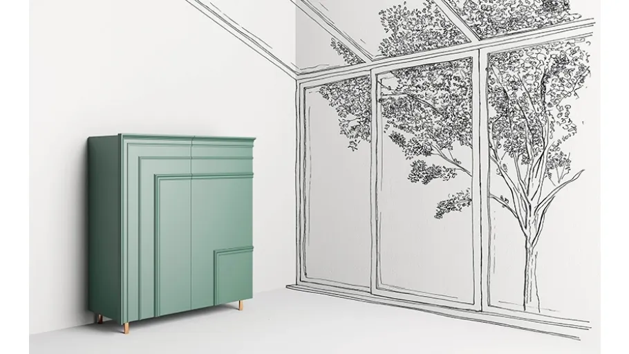 Madia Gessolina di Minotti Italia