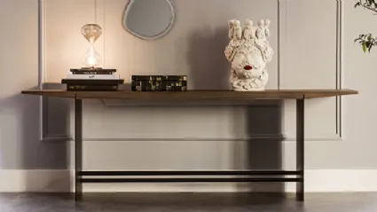 Consolle con piano in legno Trevi di Cattelan Italia
