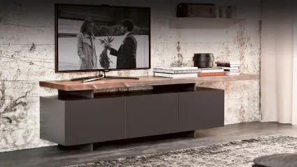 Mobile Porta TV in legno verniciato Seneca di Cattelan Italia