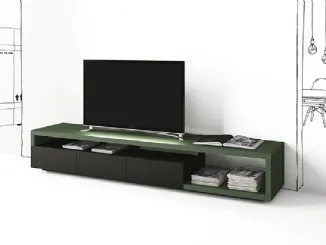 Mobile Porta Tv Ode di Minotti Italia