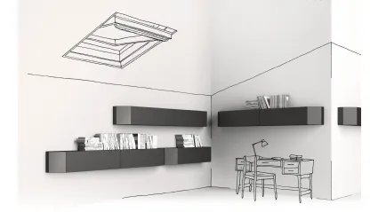 Mobile sospeso Canto di Minotti Italia