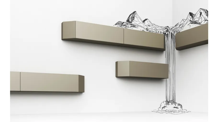 Mobile sospeso Canto V2 di Minotti Italia