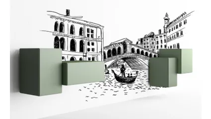 Mobile sospeso Little Italy Mini di Minotti Italia