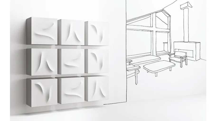 Mobile sospeso Riflesso d'Onda di Minotti Italia