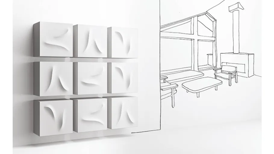 Mobile sospeso Riflesso d' Onda di Minotti Italia