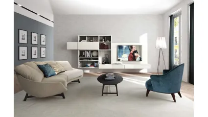 Parete Attrezzata Z715 di Zalf