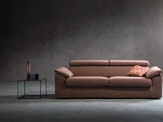Divano in tessuto con poggiatesta regolabile Loft Special di Samoa