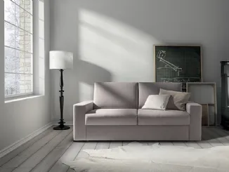 Divano letto in tessuto Move and Twist di Samoa