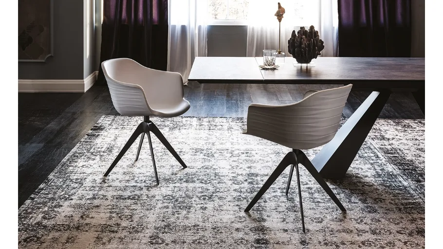 Sedia in poliuretano morbido Indy di Cattelan Italia