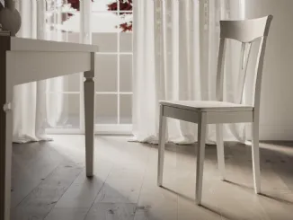 Sedia Rose completamente in legno di Arredo3
