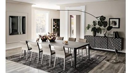 Consolle allungabile con piano in laminato Nemo di Cattelan Italia