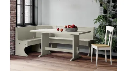 Tavolo Fratino in legno impiallacciato di Arredo3