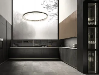 Cucina Design a golfo Lab13 Kitchen 01 di Aran