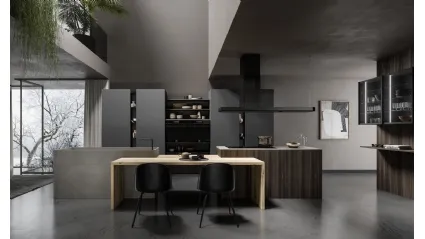 Cucina Design con isola Lab13 Kitchen 04 di Aran