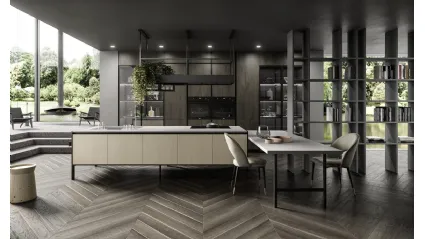 Cucina Design con isola Lab13 Kitchen 06 di Aran