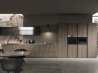 Cucina Design lineare Lab13 Kitchen 08 di Aran