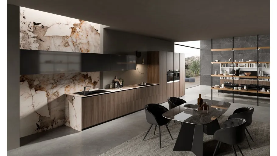 Cucina Design lineare Lab13 Kitchen 08 di Aran
