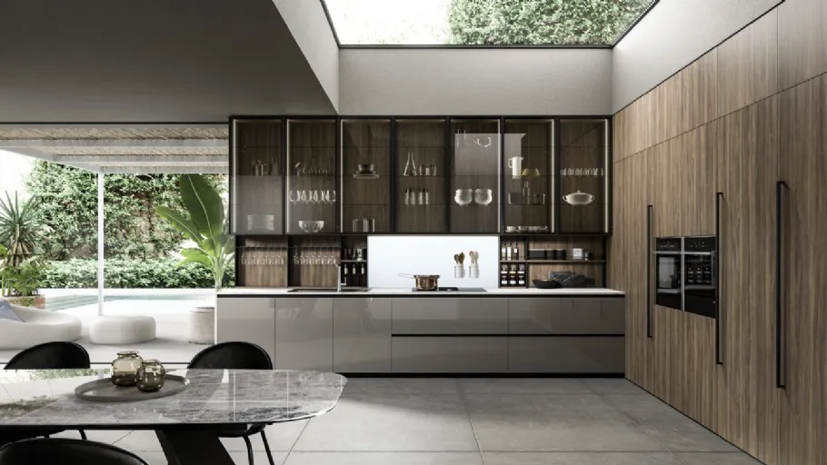 Cucina Design angolare Lab13 Kitchen 09 di Aran