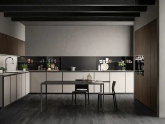 Cucina Moderna Kronos 04 angolare di Arredo3